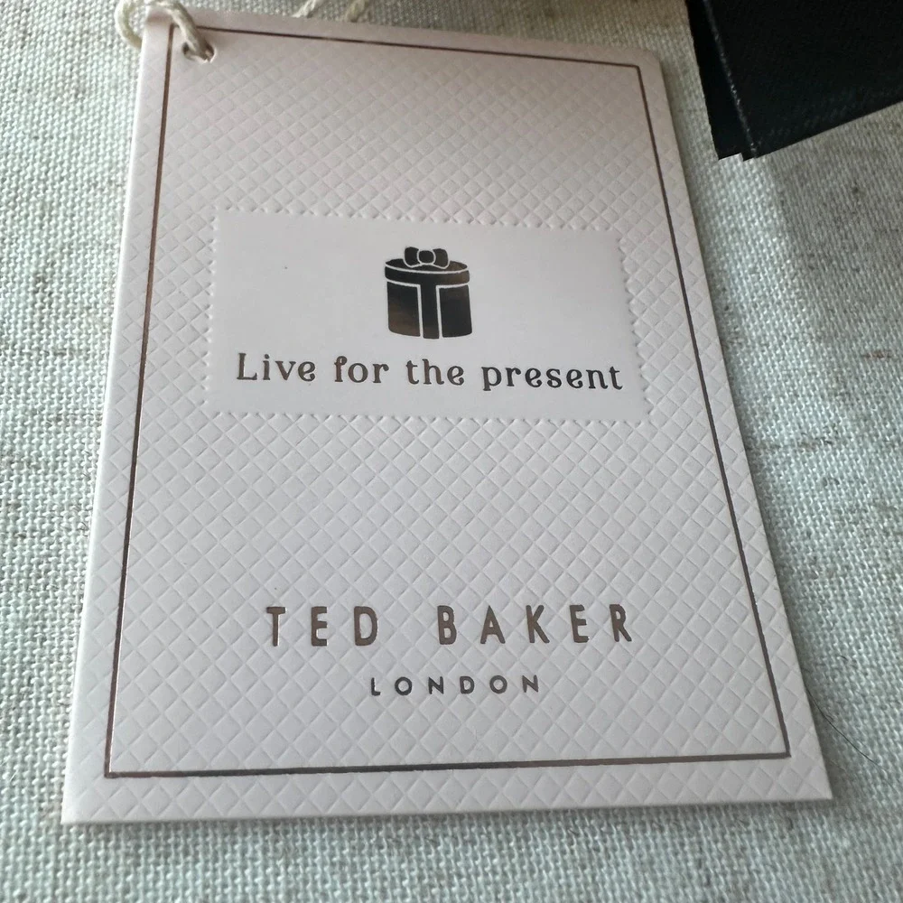 Ted Baker Nude Pink Faux Fur Earmuffs and Unbranded Fingerless Gloves Set